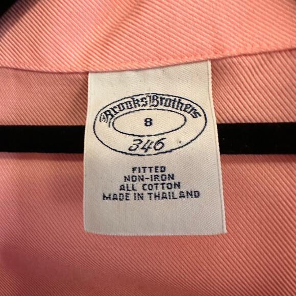 Brooks Brothers Women's Sleeveless Button Up Tank Top Pink 8 - Picture 3 of 8